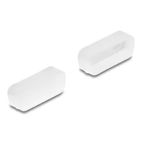   Delock 2 db. fekete borítás por ellen D-Sub 15 áttetsző (DL-67122)