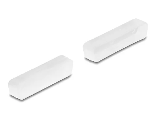 Delock 2 db. fekete borítás por ellen D-Sub 25 anya (DL-67125)