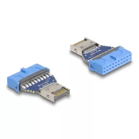   Delock USB 5 Gbps átalakító, tűfejes anya   USB E-típusú belső A kulcs csatlakozó (DL-67129)