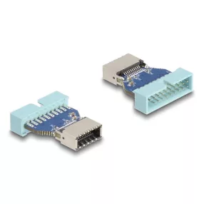   Delock USB 5 Gbps átalakító, tűfejes csatlakozó   USB E-típusú belső A kulcs anya (DL-67131)