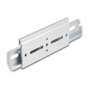   Delock Alumínium beépítő csipesz DIN sínhez 100,0 x 47,8 mm ezüst színű (DL-67148)