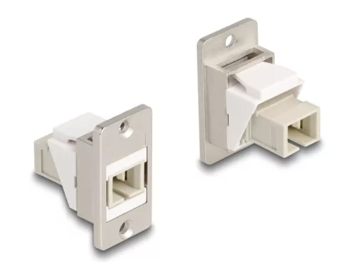 Delock Panel tartó Keystone modul optikai szál SC Simplex anya-anya kúpos (DL-67168)