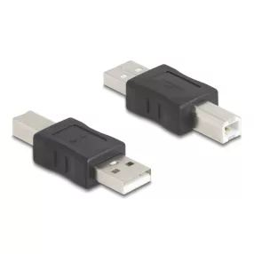   Delock USB 2.0 adapter A-típusú USB apa - B-típusú USB apa (DL-67198)