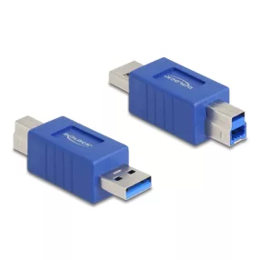   Delock USB 5 Gbps adapter A-típusú USB apa   B-típusú USB apa (elforgatott elrendezés) (DL-67213)
