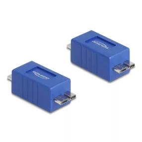   Delock USB 5 Gbps Nemváltó USB Micro-B adapter apa - apa (DL-67216)