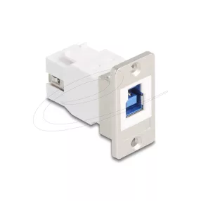   Delock Panelre szerelhető USB 5 Gbps B-típusú anya - USB A-típusú anya kúpos (DL-67337)