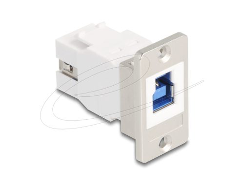 Delock Panelre szerelhető USB 5 Gbps B-típusú anya - USB A-típusú anya kúpos