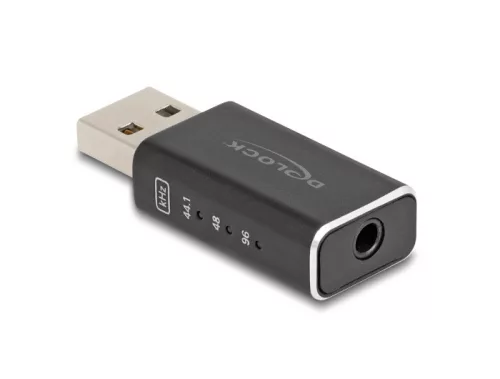 Delock USB Gaming DAC 24 Bit / 96 kHz High Res Audio (DL-68001)