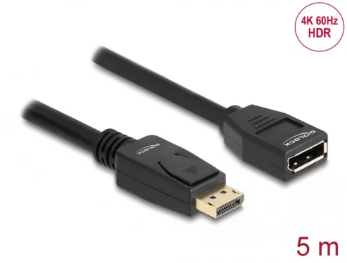 Delock DisplayPort 1.2 bővítőkábel 4K 60 Hz 3 m (DL-80004)
