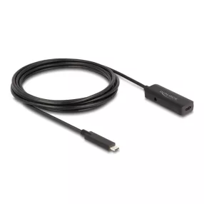   Delock Aktív USB 10 Gbps bővítő kábel USB Type-C  3 m hosszú (DL-80027)