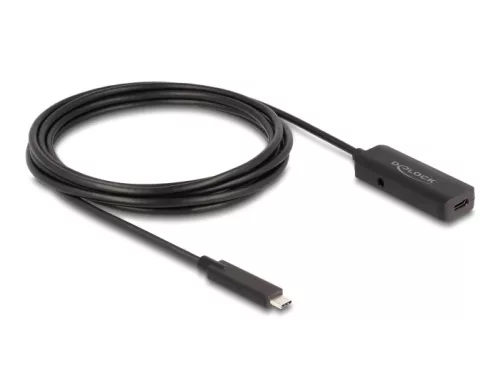 Delock Aktív USB 10 Gbps bővítő kábel USB Type-C  3 m hosszú (DL-80027)