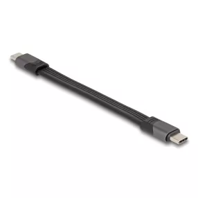   Delock USB 40 Gbps FPC lapos csík kábel USB Type-C  - USB Type-C  15 cm PD 3.0 100 W E-Marker (DL-80099)