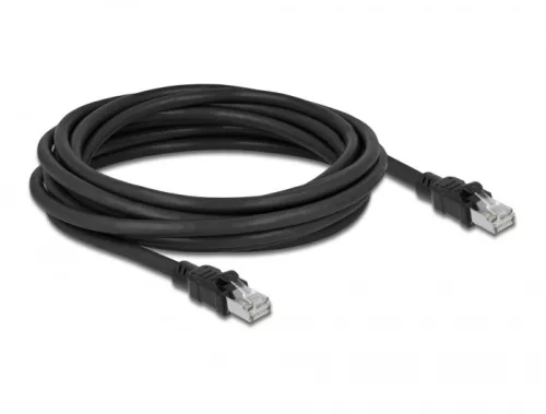 Delock Hálózati kábel RJ45 Cat.6A F/UTP belső fém köpeny 1 m (DL-80113)