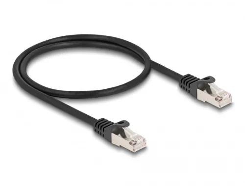 Delock RJ50 kábel apa - RJ50 apa S/FTP 0,5 m fekete (DL-80186)