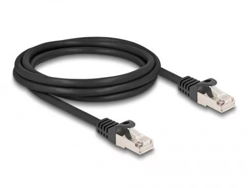 Delock RJ50 kábel apa - RJ50 apa S/FTP 2 m fekete (DL-80188)