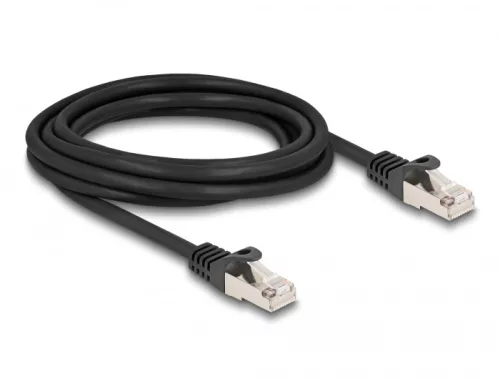 Delock RJ50 kábel apa - RJ50 apa S/FTP 3 m fekete (DL-80189)