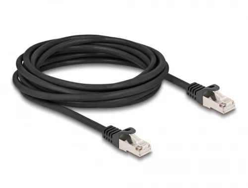 Delock RJ50 kábel apa - RJ50 apa S/FTP 5 m fekete (DL-80190)