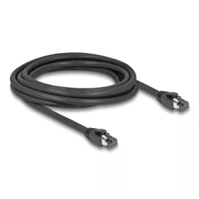   Delock RJ45 hálózati kábel Cat.8.1 S/FTP 3 m akár 40 Gbps fekete (DL-80235)