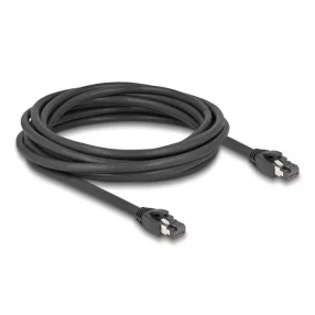   Delock RJ45 hálózati kábel Cat.8.1 S/FTP 5 m akár 40 Gbps fekete (DL-80236)