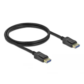 Delock DisplayPort kábel 10K 60 Hz 54 Gbps 1 m (DL-80261)