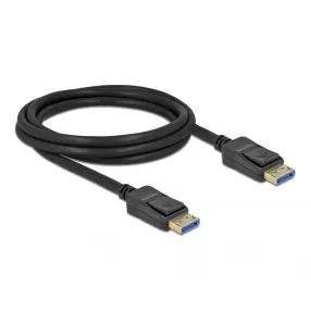Delock DisplayPort kábel 10K 60 Hz 54 Gbps 2 m (DL-80262)