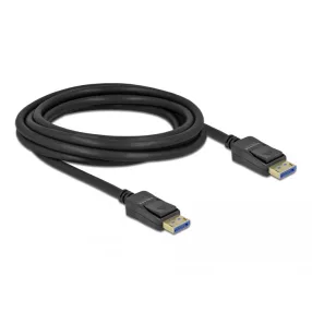 Delock DisplayPort kábel 10K 60 Hz 54 Gbps 3 m (DL-80263)