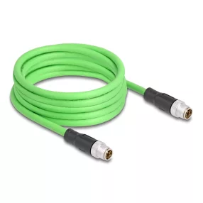   Delock Kábel M12 X kódolt 8 tűs apa - apa PUR (TPU) 5 m (DL-80439)