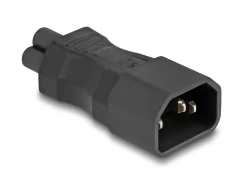 Delock Tápadapter IEC 60320 - C14 - C5, apa / anya, 2,5 A, egyenes (DL-80468)