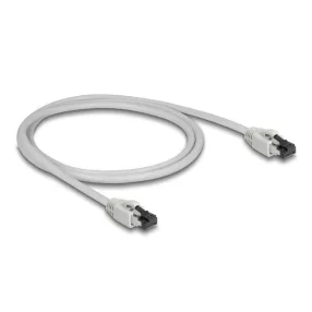   Delock RJ45 hálózati kábel Cat.8.1 S/FTP 1 m szürke (DL-80558)