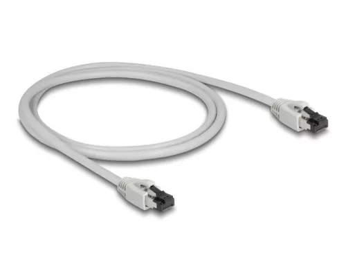 Delock RJ45 hálózati kábel Cat.8.1 S/FTP 1 m szürke (DL-80558)