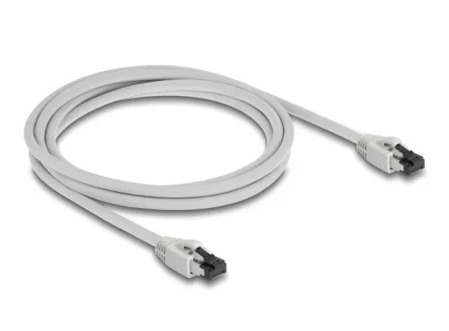 Delock RJ45 hálózati kábel Cat.8.1 S/FTP 2 m szürke (DL-80560)