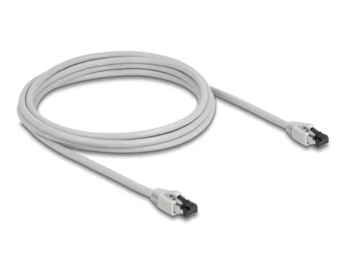 Delock RJ45 hálózati kábel Cat.8.1 S/FTP 3 m szürke (DL-80561)