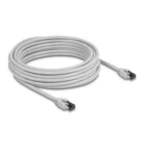   Delock RJ45 hálózati kábel Cat.8.1 S/FTP 10 m szürke (DL-80564)