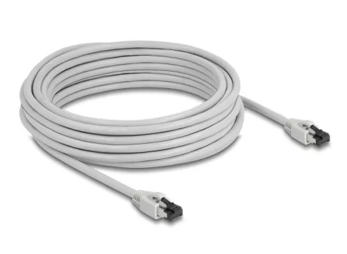 Delock RJ45 hálózati kábel Cat.8.1 S/FTP 10 m szürke (DL-80564)