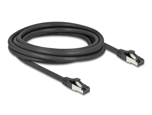 Delock RJ45 hálózati kábel Cat.8.1 S/FTP 3 m fekete (DL-80573)