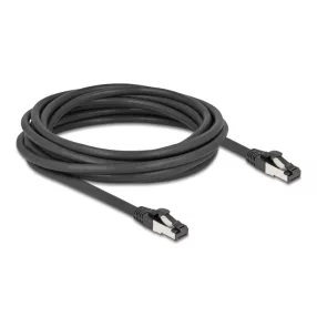   Delock RJ45 hálózati kábel Cat.8.1 S/FTP 5 m fekete (DL-80574)