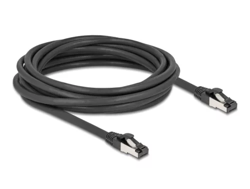 Delock RJ45 hálózati kábel Cat.8.1 S/FTP 5 m fekete (DL-80574)