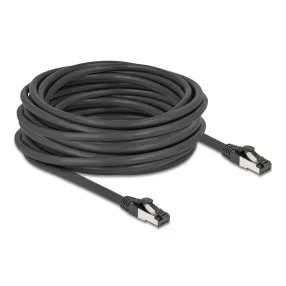  Delock RJ45 hálózati kábel Cat.8.1 S/FTP 10 m fekete (DL-80575)