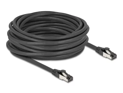 Delock RJ45 hálózati kábel Cat.8.1 S/FTP 10 m fekete (DL-80575)