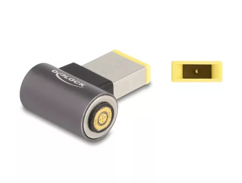 Delock Adapter Lenovo Laptop töltő kábelhez 11,0 x 4,5 mm apa   mágneses 8 tűs konnektor (DL-80783)