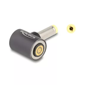   Delock Adapter HP Laptop töltő kábelhez 4,8 x 1,7 mm apa   mágneses 8 tűs konnektor (DL-80786)
