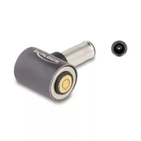   Delock Adapter Laptop töltő kábelhez 5,5 x 2,1 mm apa   mágneses 8 tűs konnektor (DL-80790)