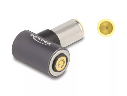 Delock Adapter IBM Laptop töltő kábelhez 7,9 x 5,5 mm apa   mágneses 8 tűs konnektor (DL-80792)