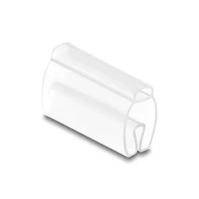   Delock Kábel jelölő 6 mm - 10 mm átmérőjű kábelhez 50 db. Áttetsző (DL-80952)