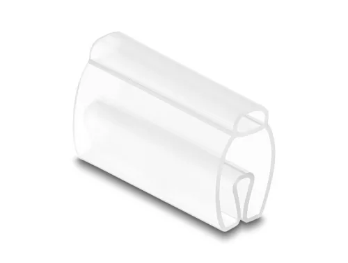Delock Kábel jelölő 6 mm - 10 mm átmérőjű kábelhez 50 db. Áttetsző (DL-80952)