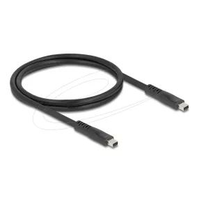   Delock Mini DisplayPort kábel 16K 60 Hz 80 Gbps 1 m (DL-81176)