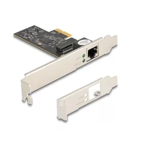   Delock PCI Express x1 kártya - 1 x RJ45 5 Gigabit LAN (DL-81260)