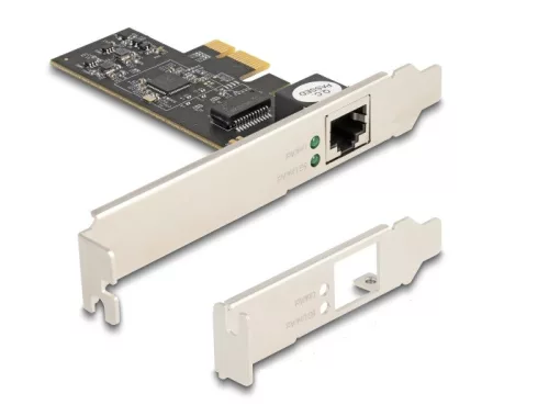 Delock PCI Express x1 kártya - 1 x RJ45 5 Gigabit LAN (DL-81260)