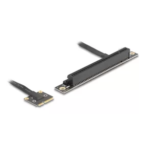   Delock adapter Mini PCIe apa PCIe 3.0 x16 slot 90 -os szögben, 20 cm-es kábellel (DL-81294)