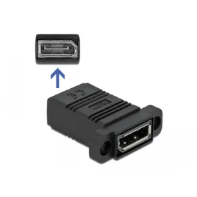 Delock System 45 DisplayPort adapter egyenes (DL-81309)